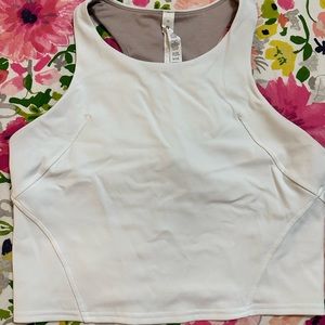 Lululemon invigorate tank White Size 10